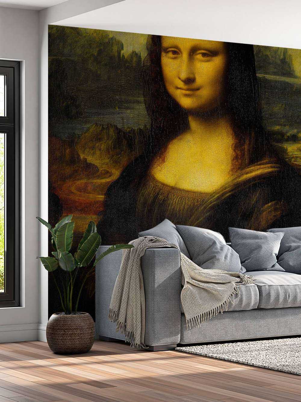 Mona Lisa with fries