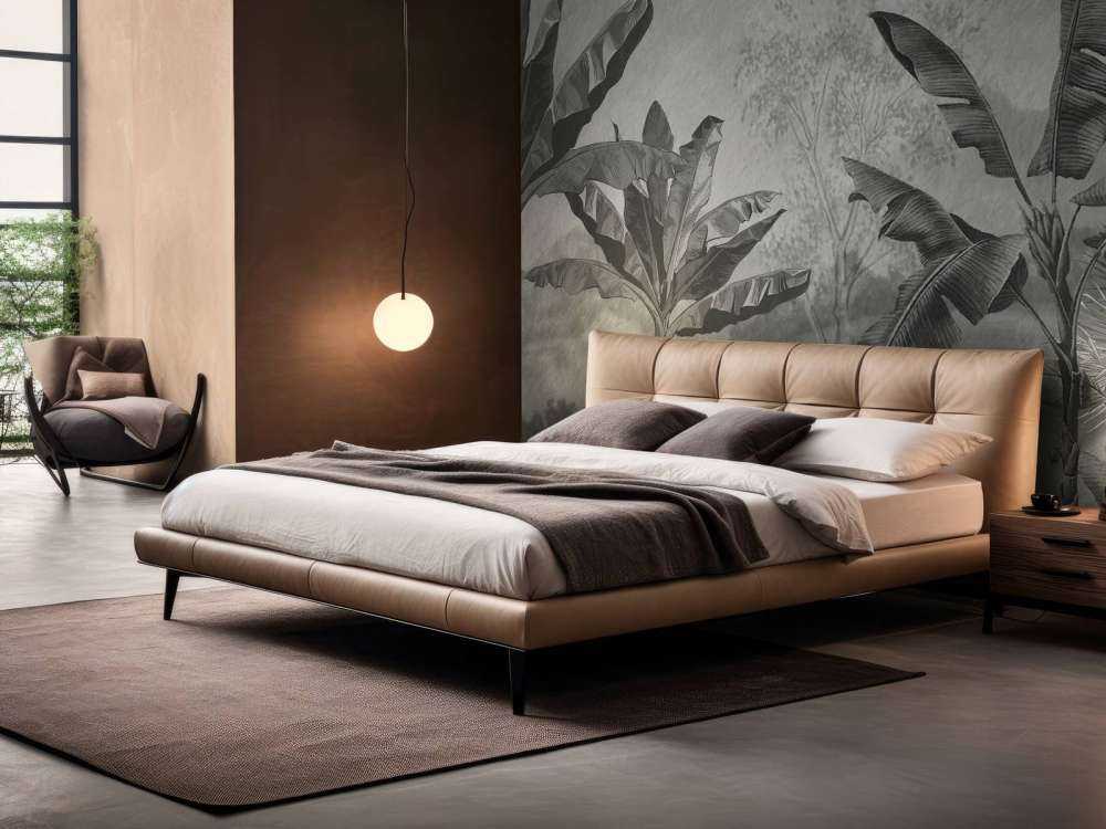 Banana trees in black and white