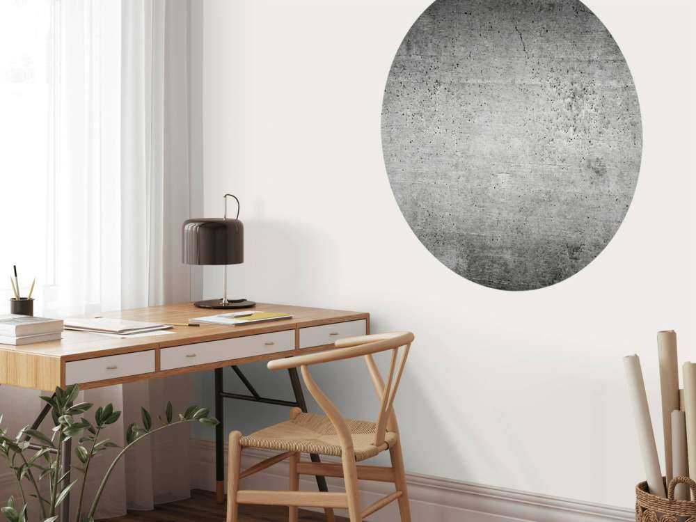 Donker betonnen muur