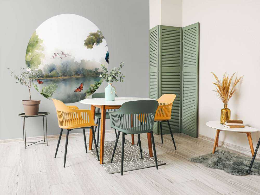 Peacock Paradise by the Water