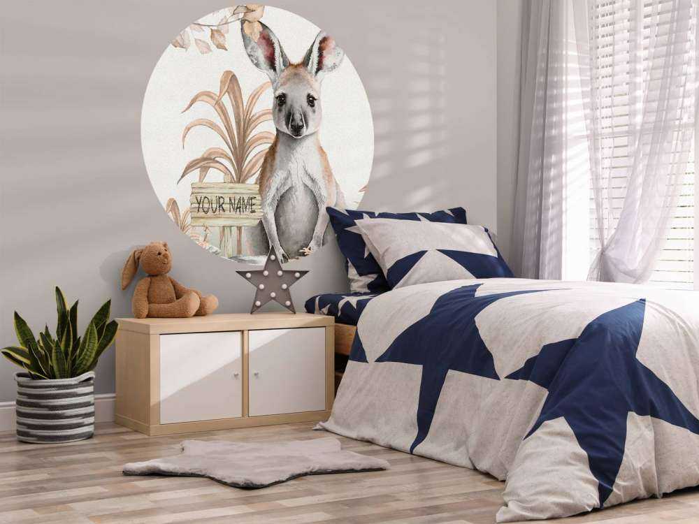 Jungle kangaroo taupe