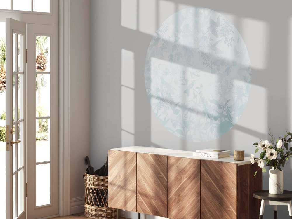 Garden Symphony in Blue