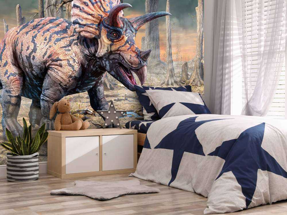 Torosaurus in a deserted area