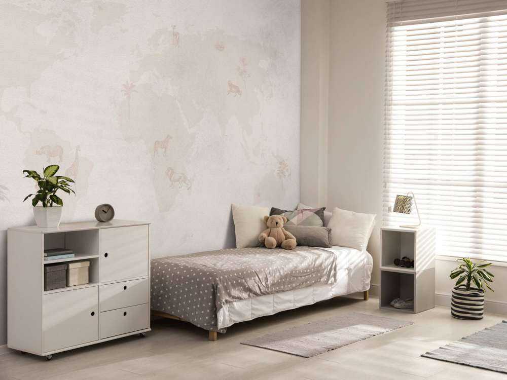 World map sketch taupe