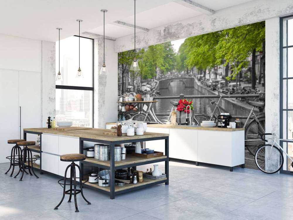 Bicycle with flowers