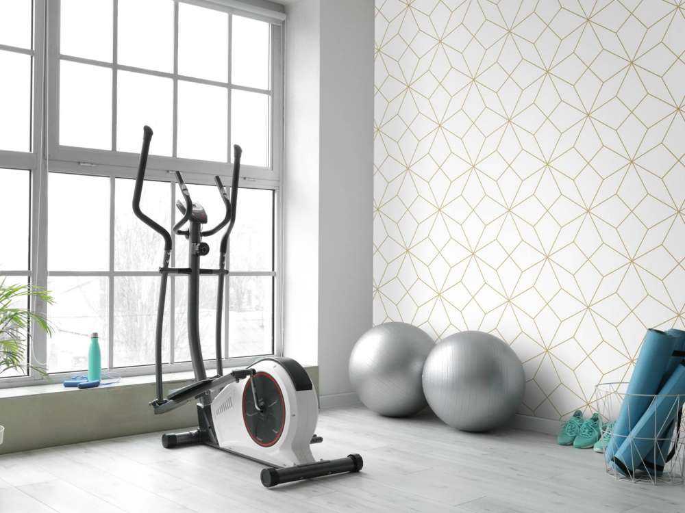 Abstract golden lines