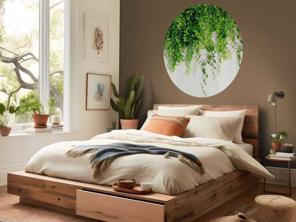 Green hanging branches