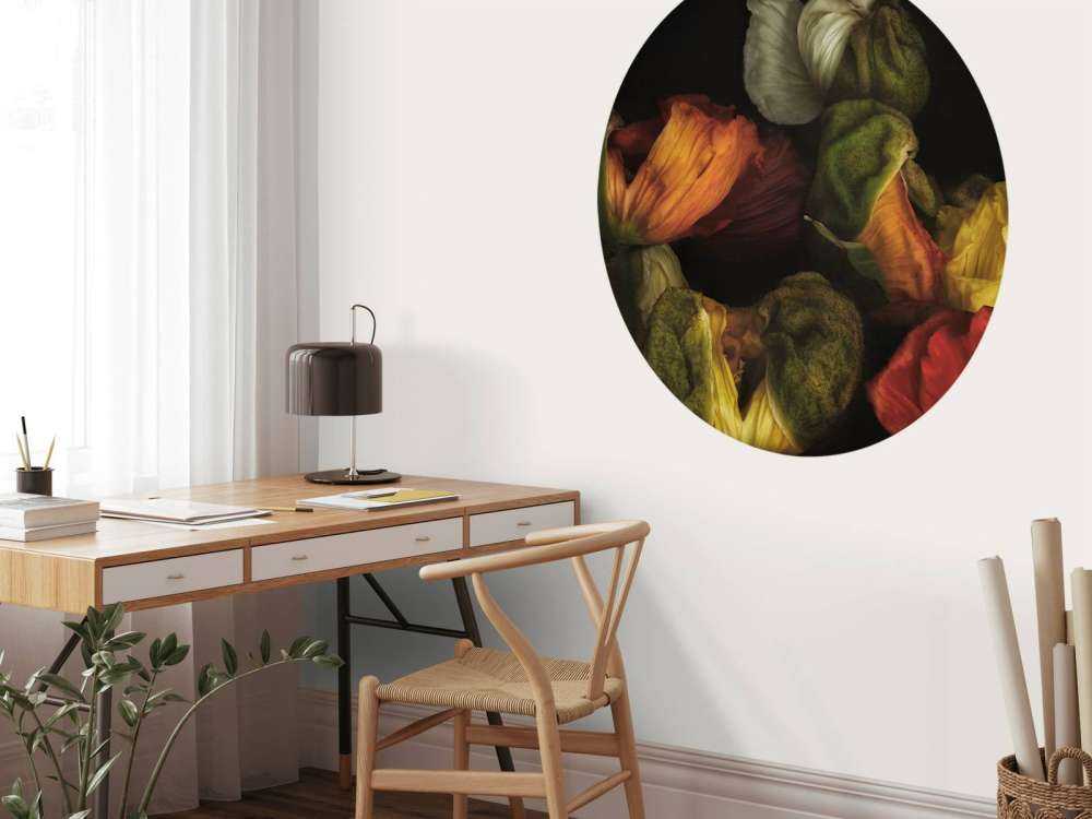 Composite budding poppies