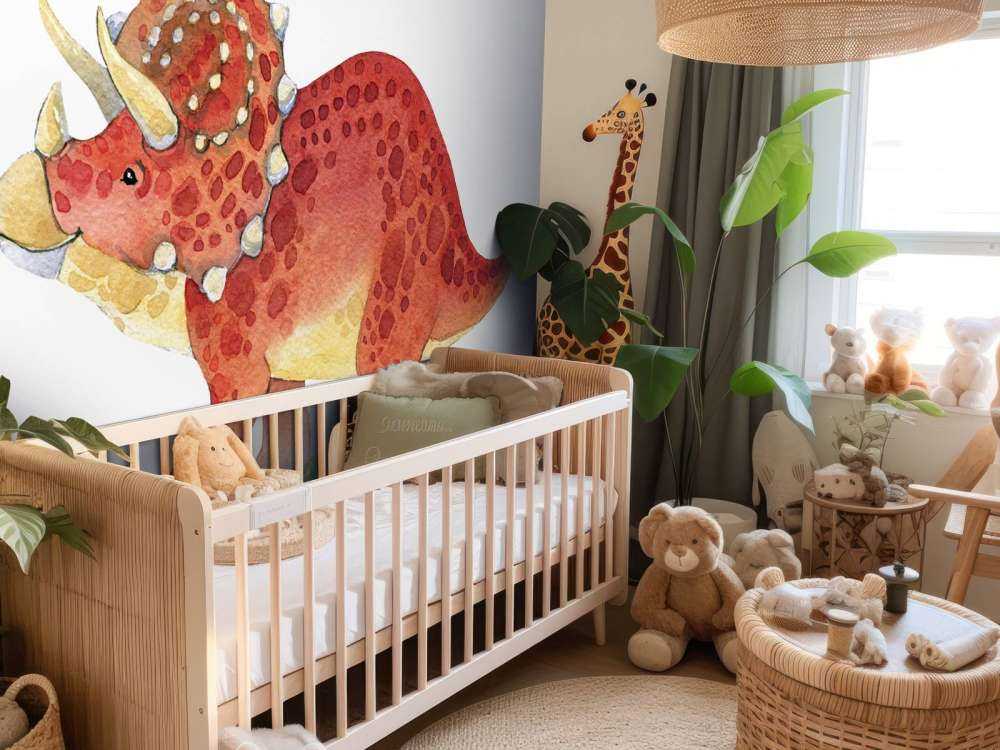 Cute Triceratops dinosaur