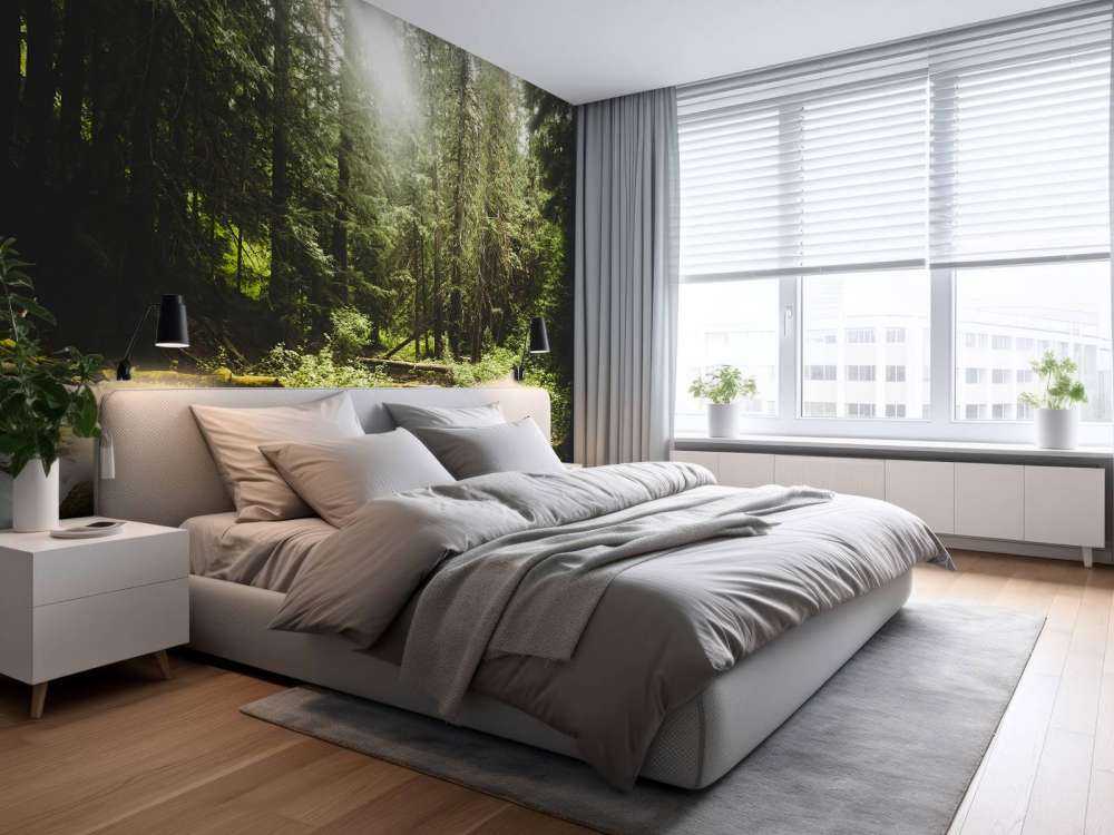 Waterfall in a forest