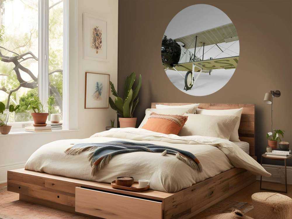 Old plane FK 23 Bantam