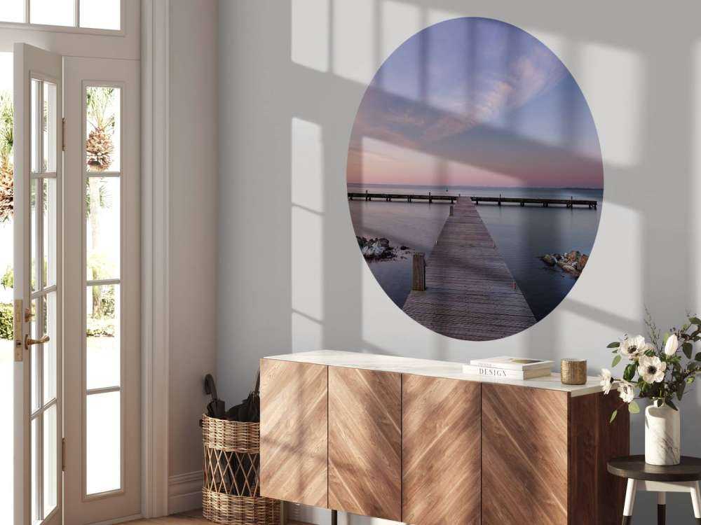 Nice scaffolding at sunrise