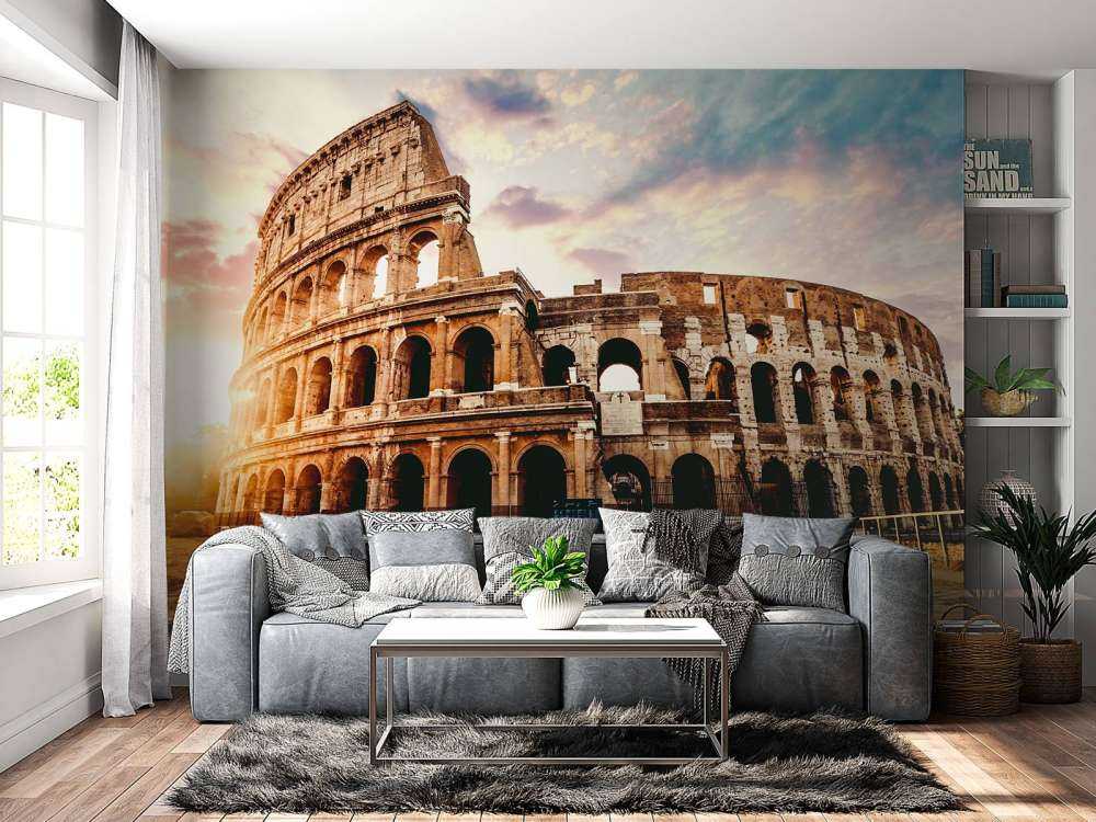 Sunrise at the Coliseum