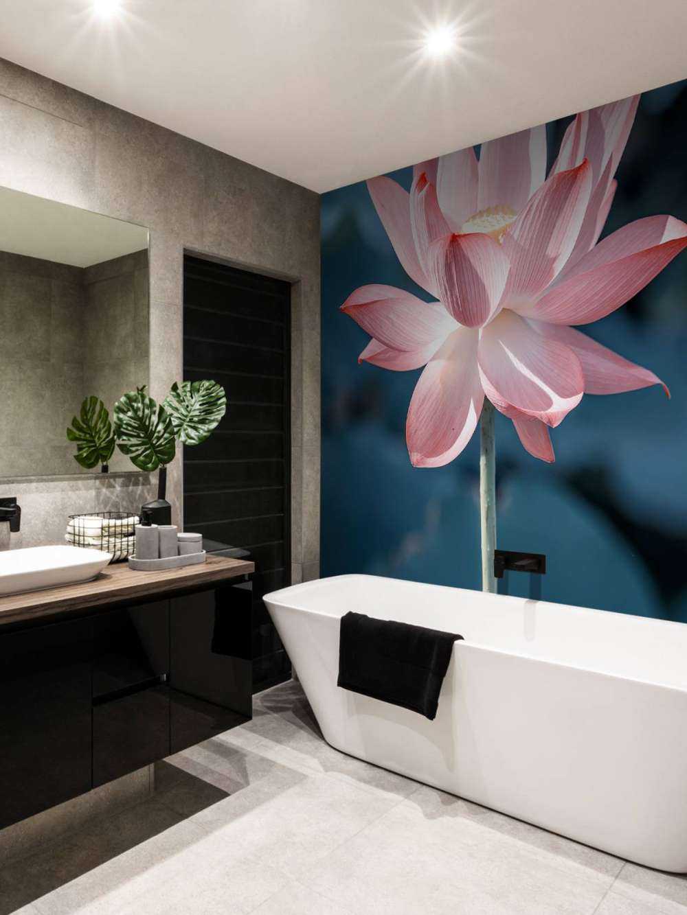 Lotus flower light pink