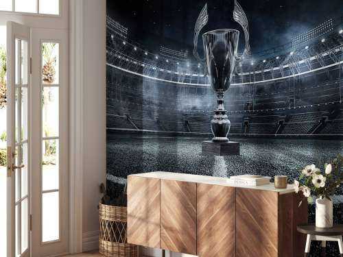 Cup in stadium