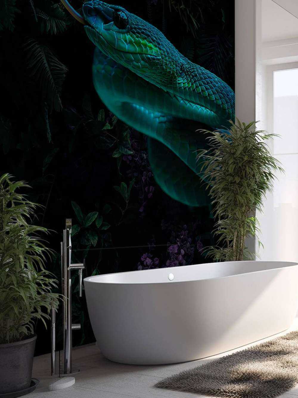 Jungle Snake Portrait