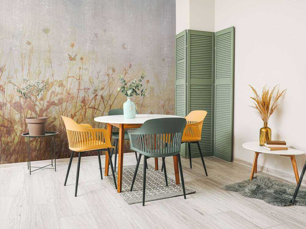 Butterflies and flowers