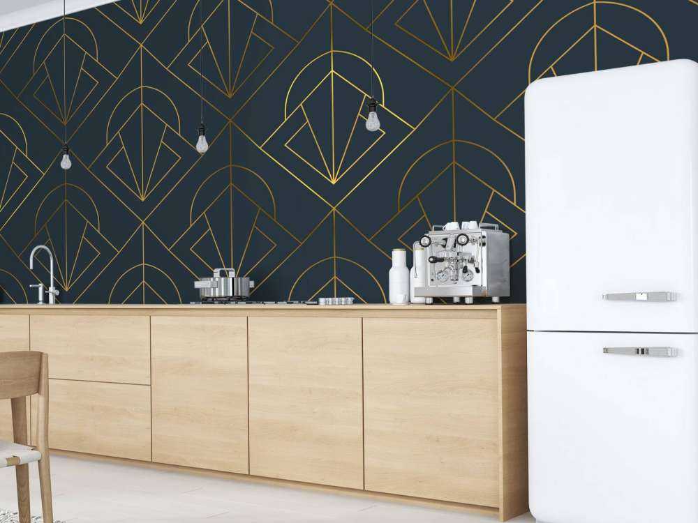 Abstract art deco