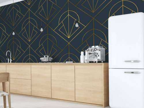 Abstract art deco