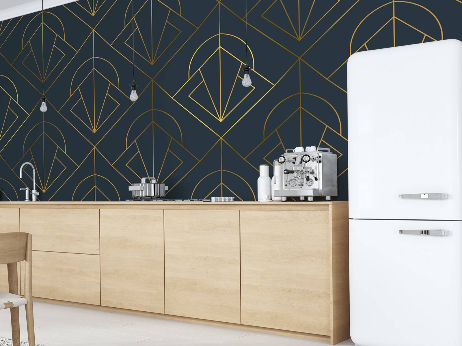 Abstract art deco