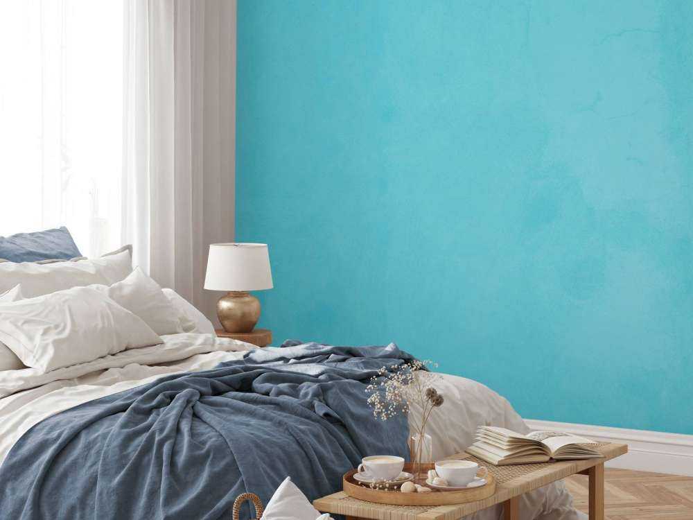 Moonstone blue concrete