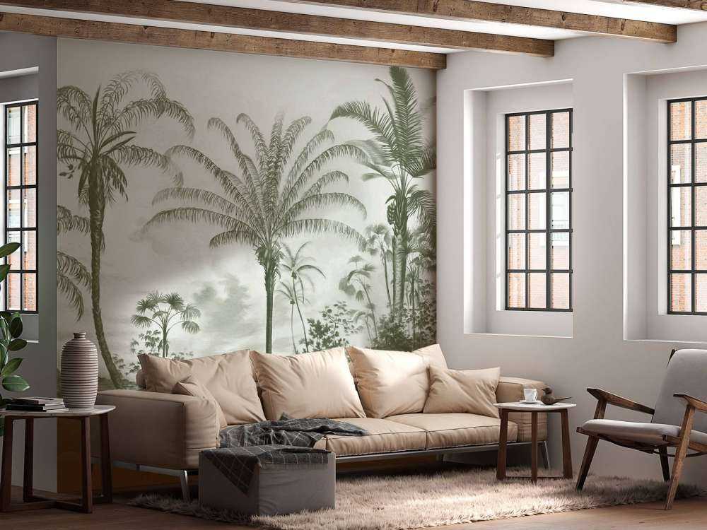 Romantic Tropics Green