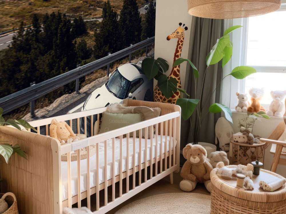 Nissan GT-R on mountain road