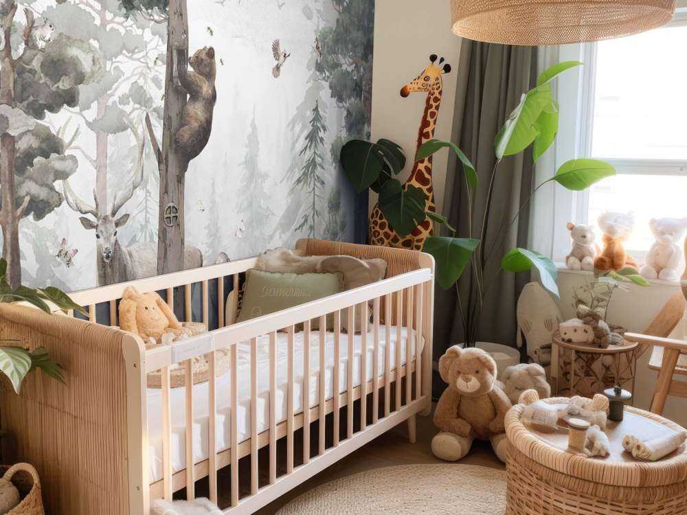 Wildlife in the Middle of the Forest