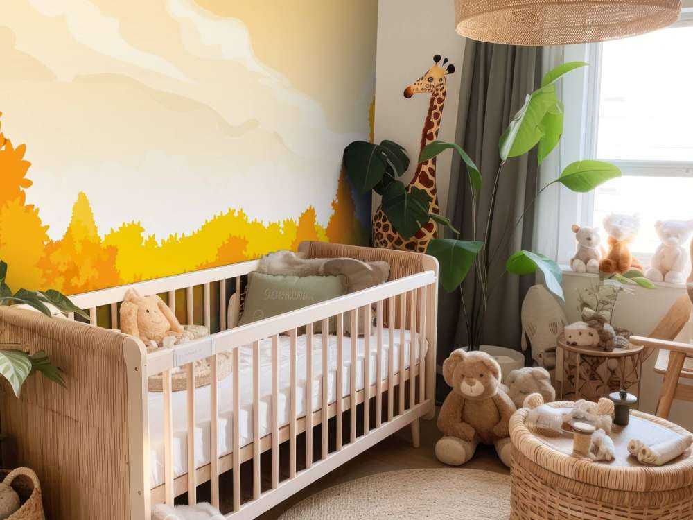 Illustration of autumn landscape