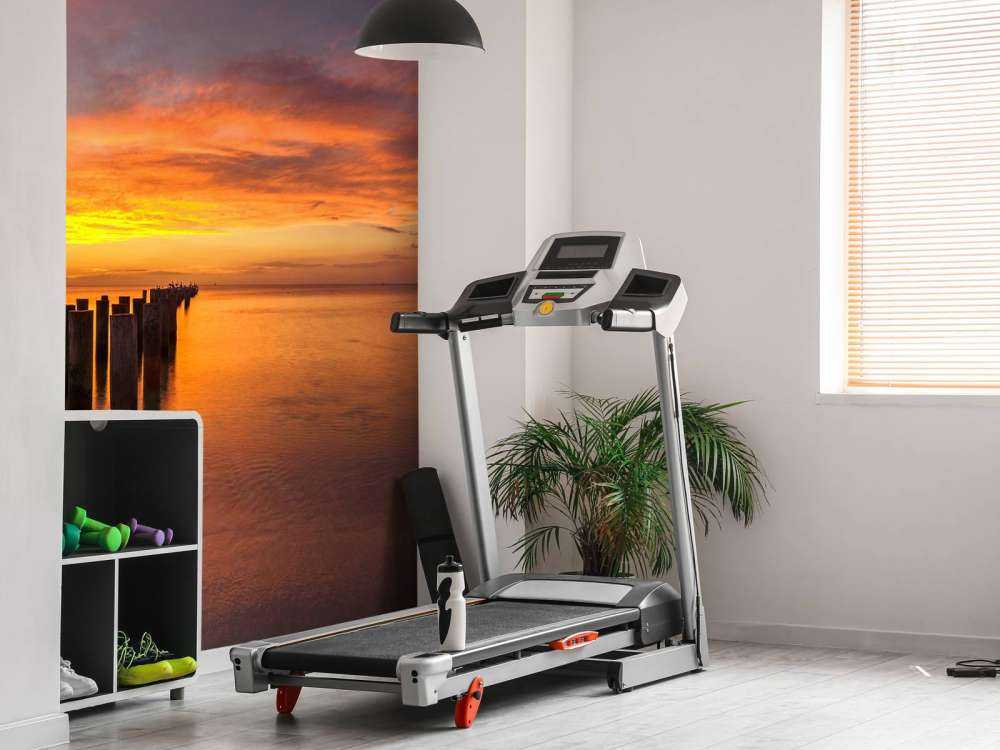 Breakwaters at sunrise