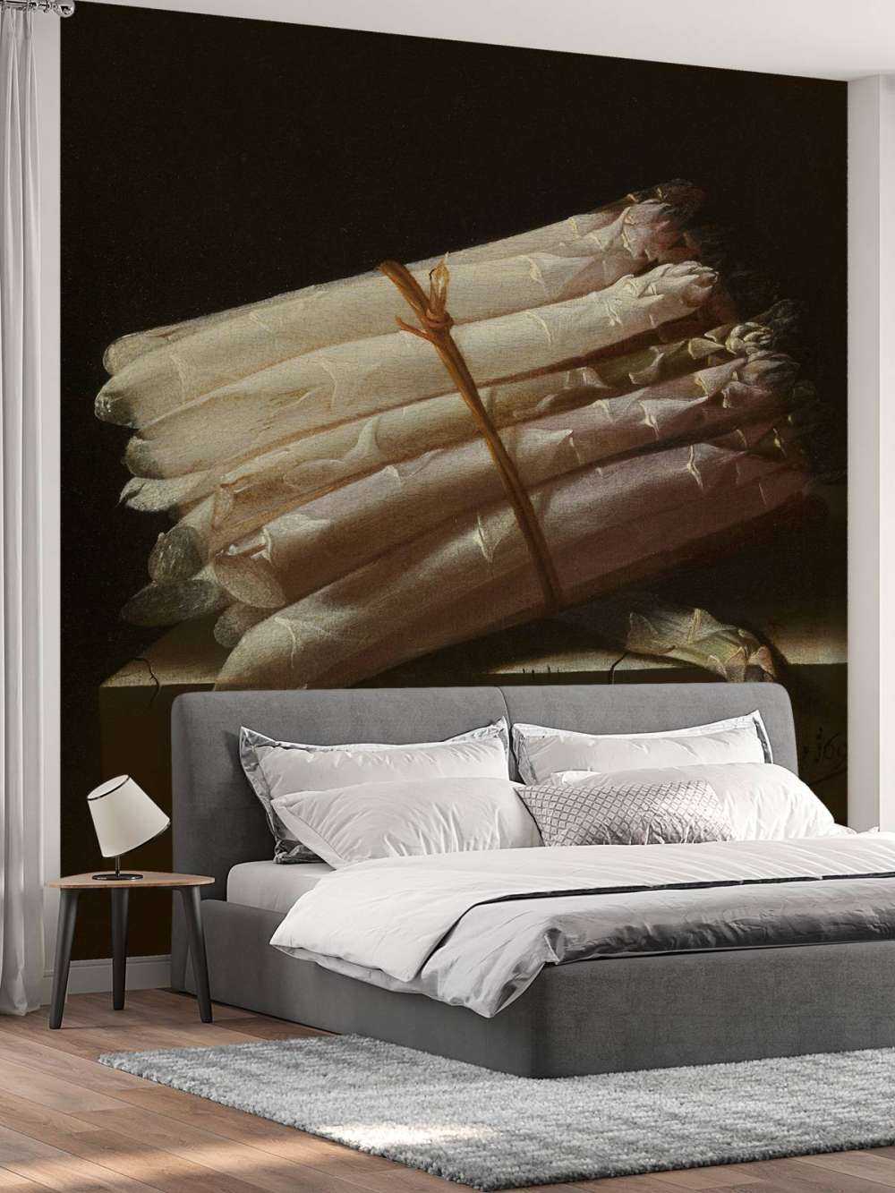 Still life with asparagus