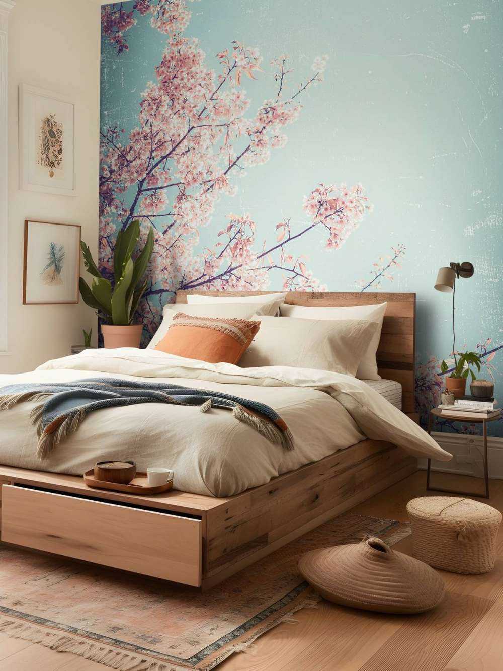 Vintage Japanese flowers