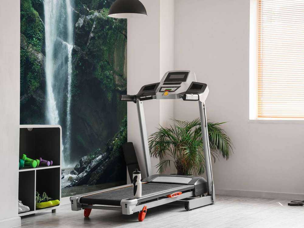 Waterfall in the nature