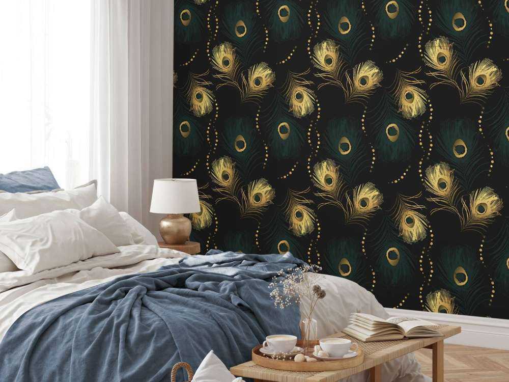 Nocturnal Peacock Splendor