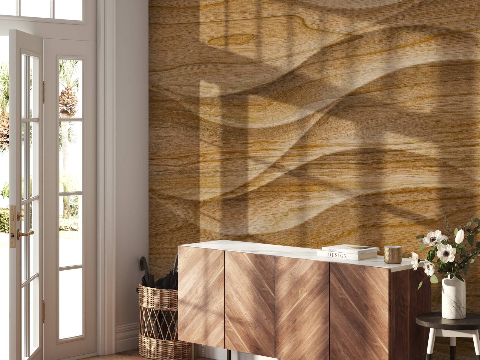 Wavy wood