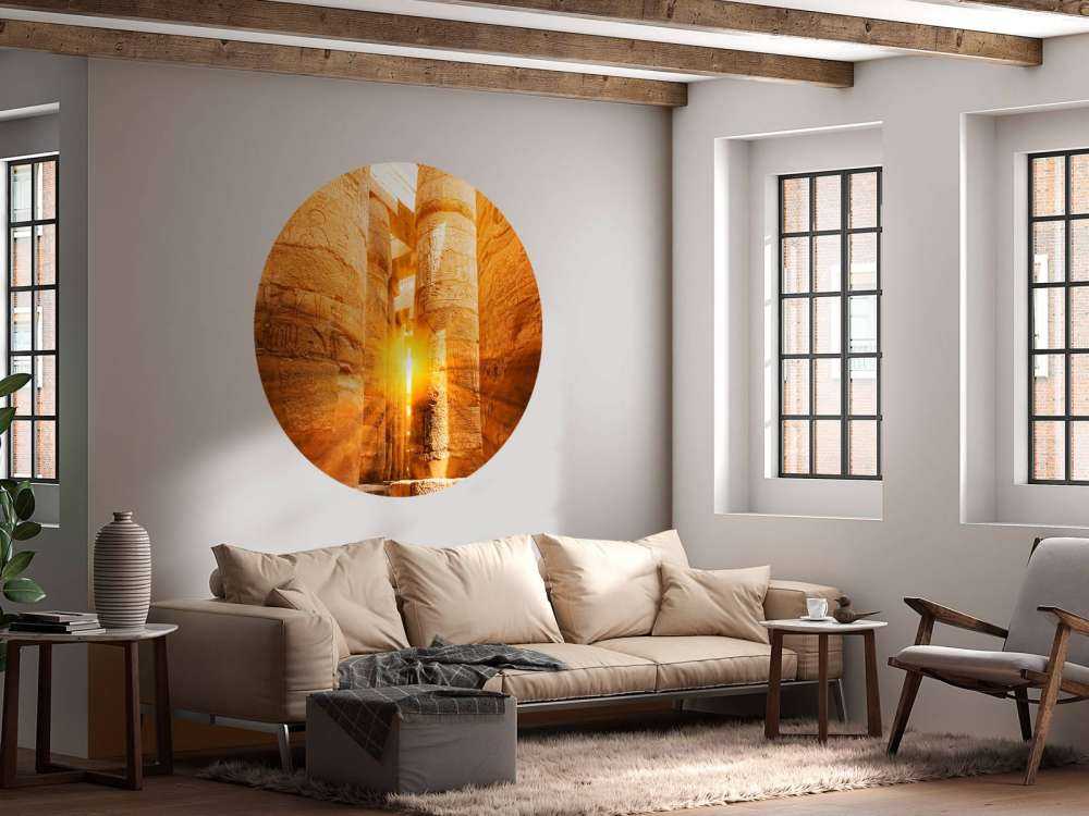 Sun through the ruins