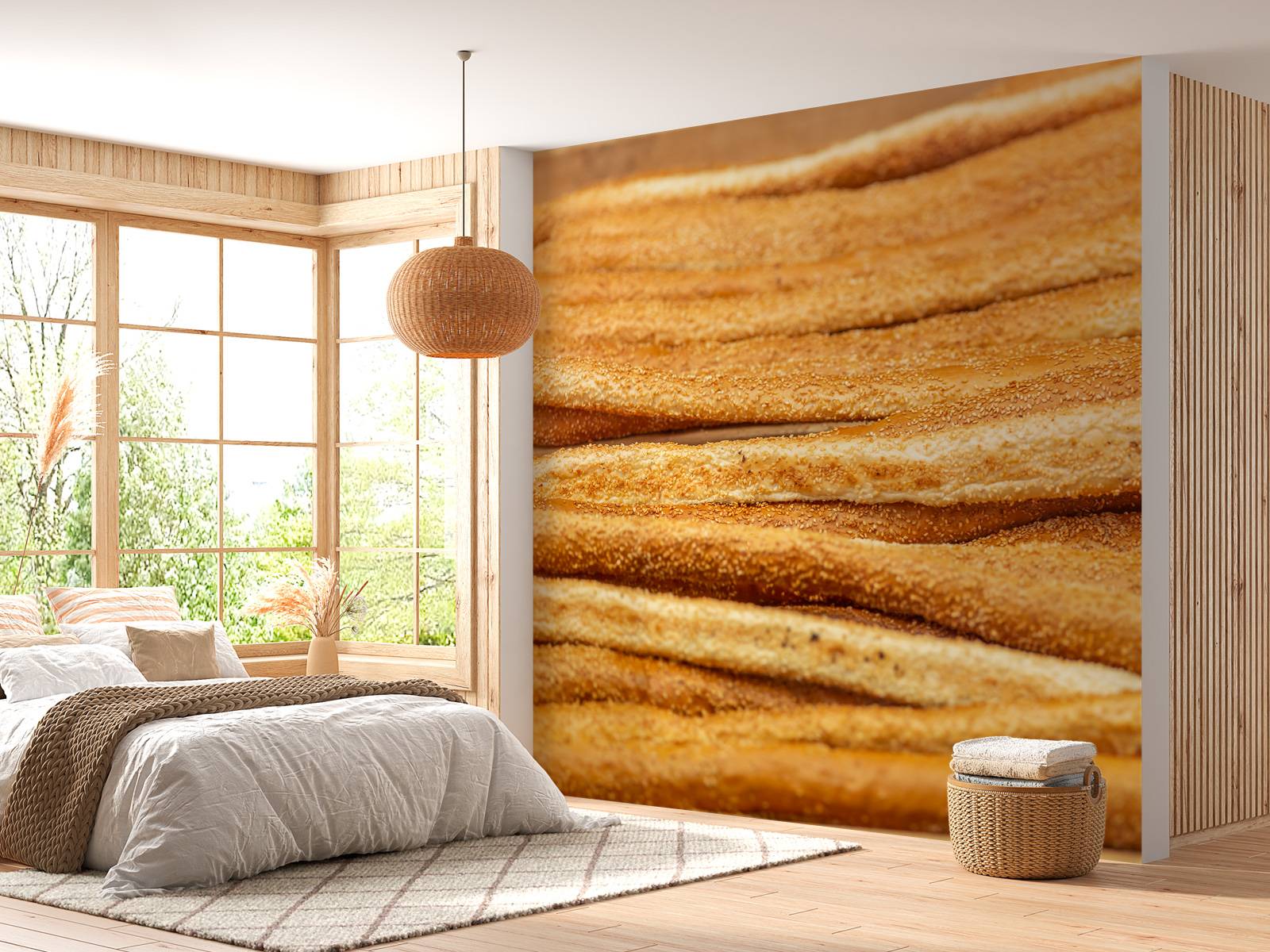 Sesame breads