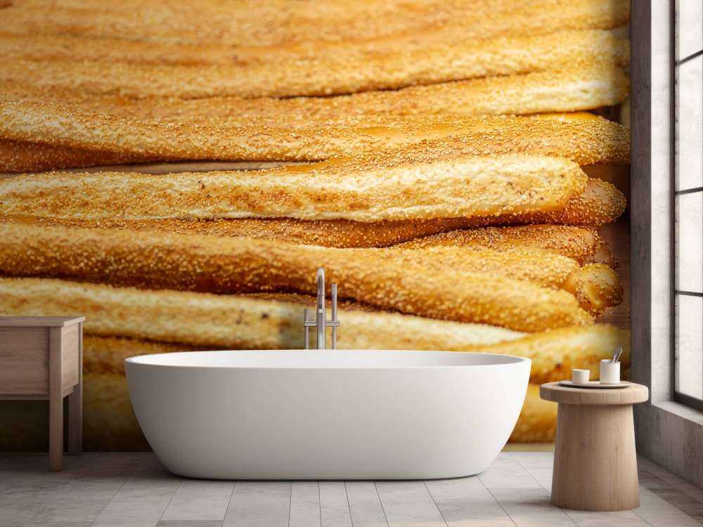 Sesame breads