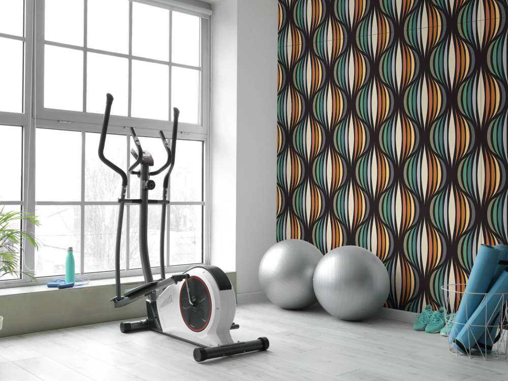 Pattern in retro style