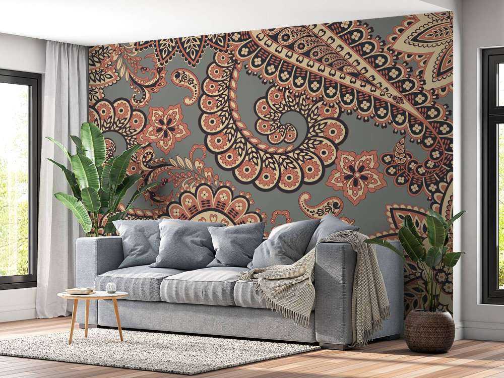 Old indian flower patterns