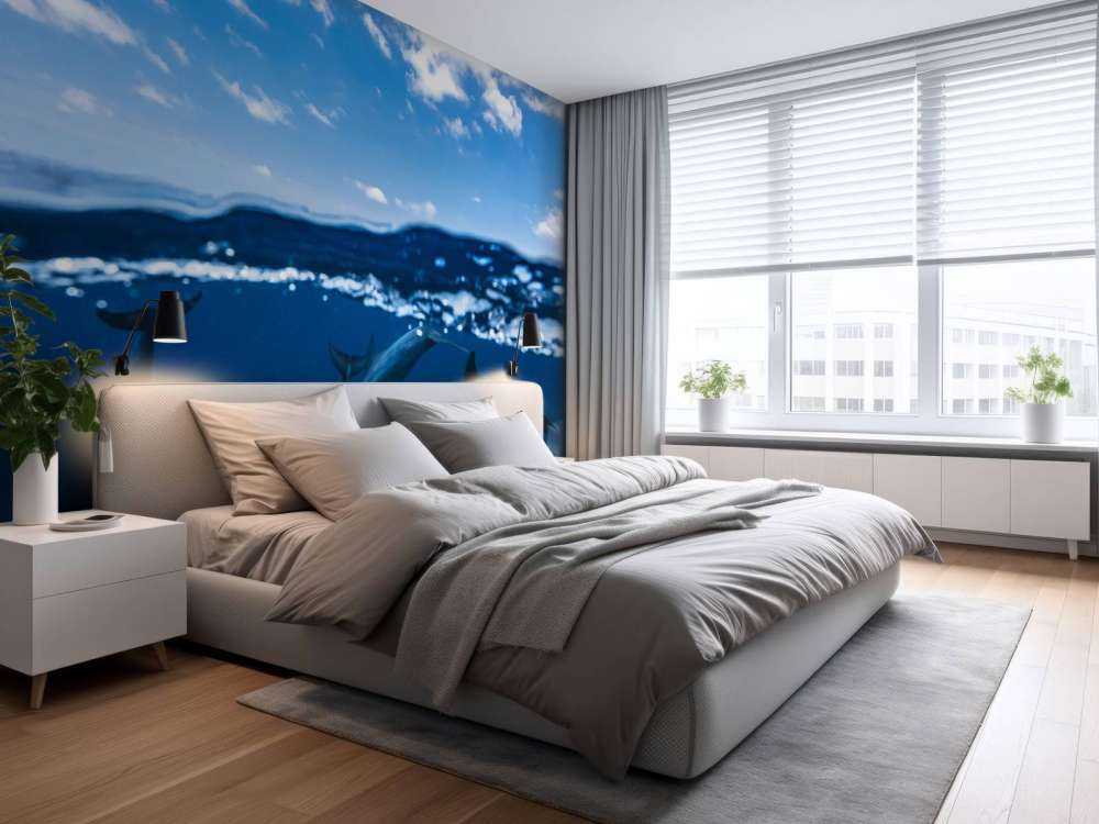 Between air and water with the dolphins