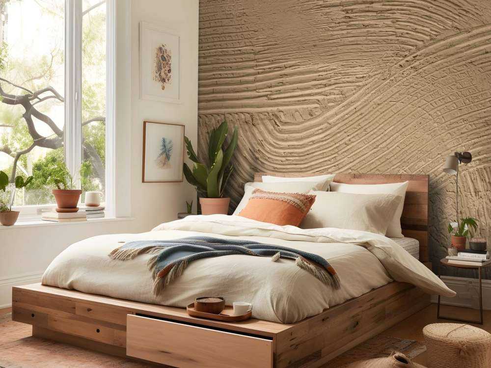 Textured lines in gold brown