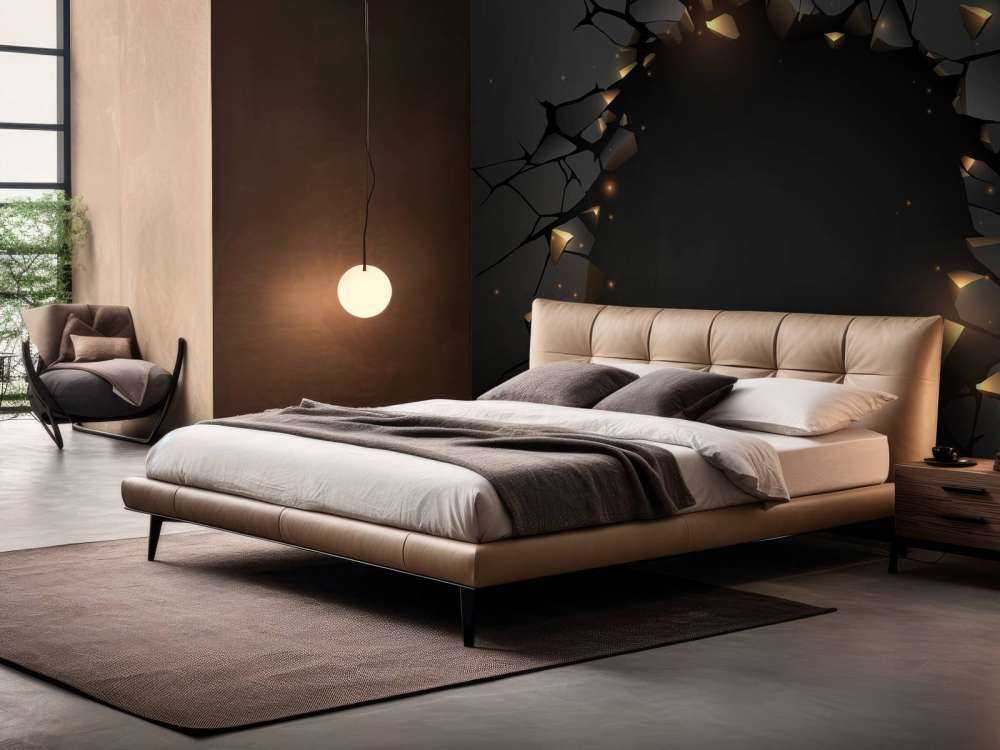 Black wall with hole