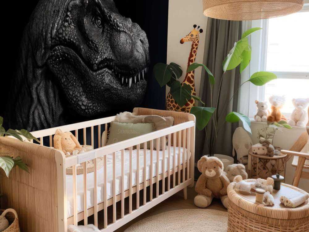 Close-up of a Tyrannosaurus Rex