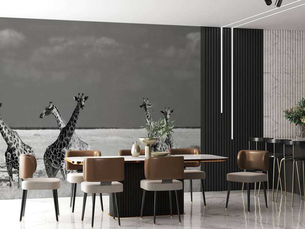 Look Girl Strange Animals