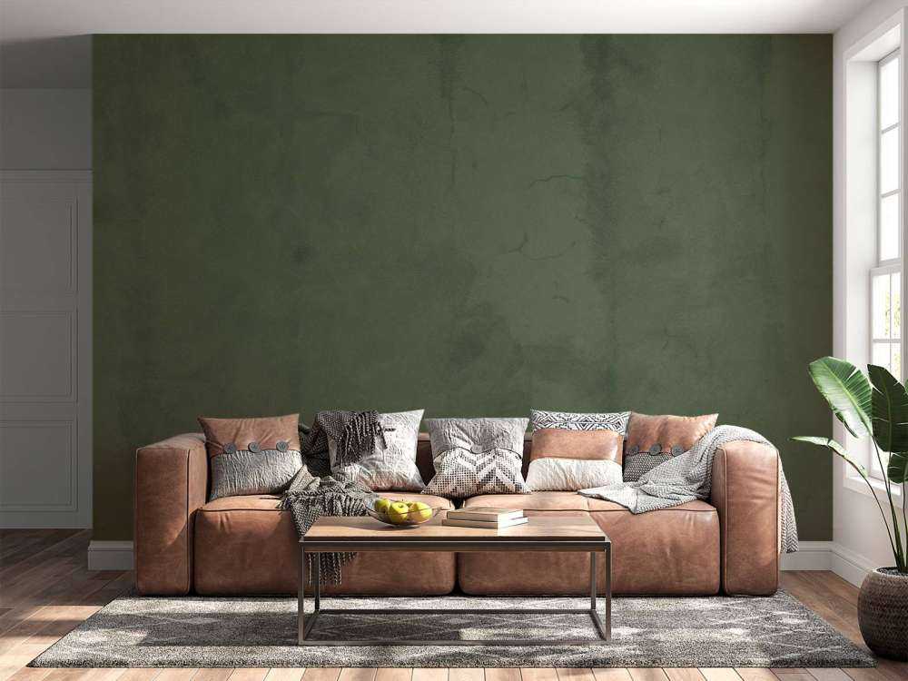 Olive green concrete