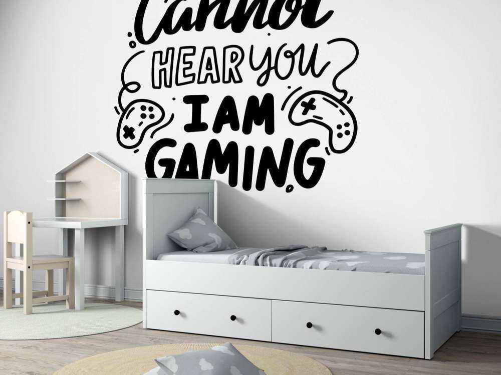 Can't hear you, gaming