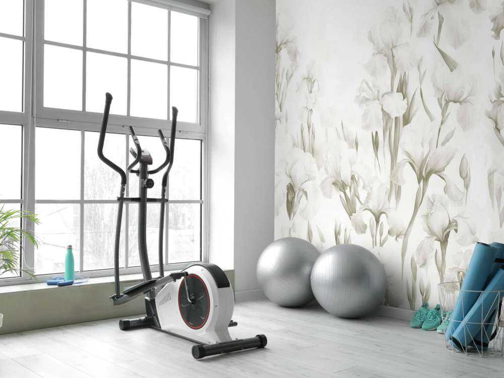 Irises dance in seamless light sepia.