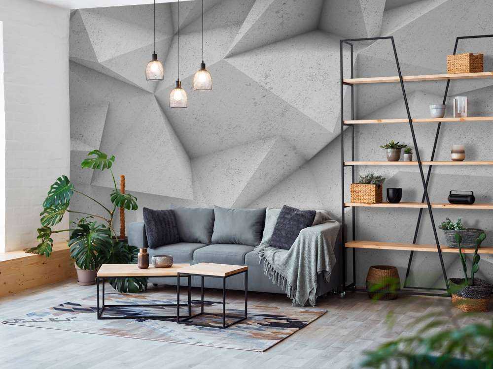 3D angular concrete