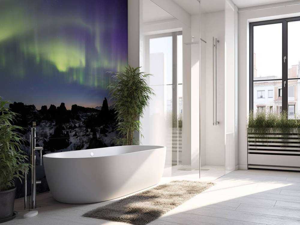 The beautiful northern lights